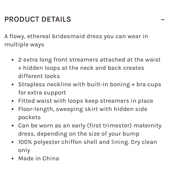 Grace Convertible Dress With Slit (chiffon rosewood, size small) - Picture 6 of 14